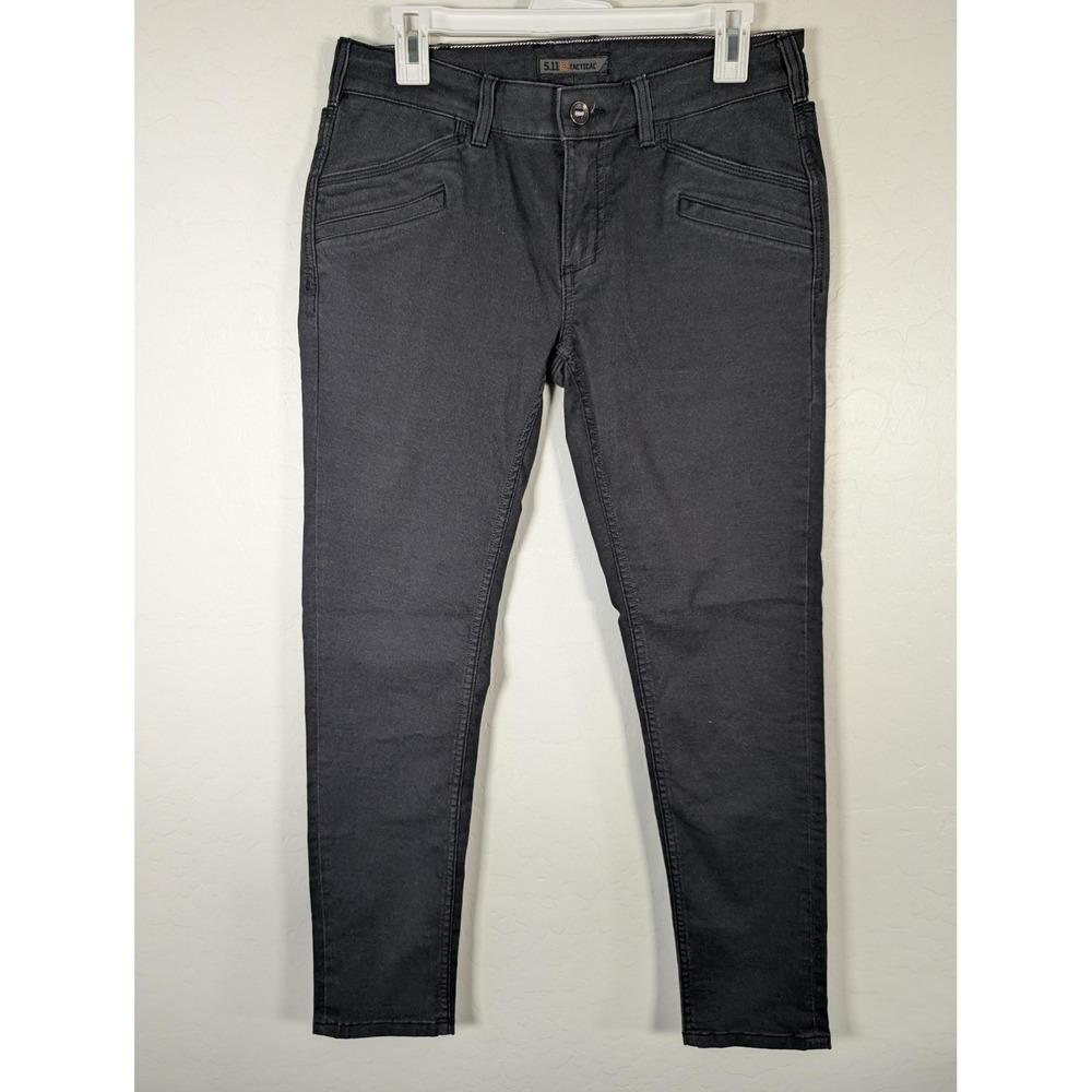 5.11 Tactical Pants Womens 8 Regular Black Skinny Stretch Everyday Carry